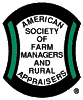 American Society of Farm Managers and Rural Appraisers (ASFMRA) logo